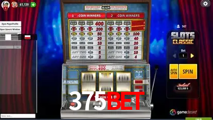 Descubra o Mundo do Cassino Online com 375BET